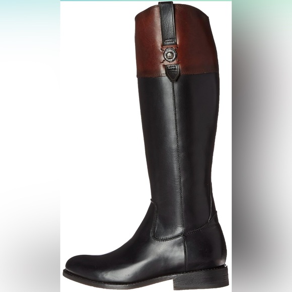 Frye Jayden Button Tall Boot Two-Tone size 8 - Picture 6 of 10